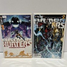 Armor Hunters 1, 2 Valiant 2 2014 NM 1:50 Bryan Hitch Variant X-O Manowar Lot picture