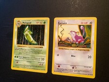 Pokémon TCG Base Set Shadowless Lot of 2 cards Original Vintage picture