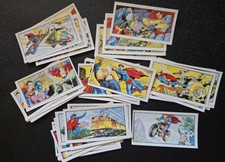 1967-68 Primrose Confectionery SUPERMAN Set 1-50 Paper Thin Cards NM Near Mint picture