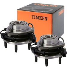 TIMKEN Front Wheel Bearing Hubs Pair for Buick Rainier Chevy SSR Saab 9-7X w/ABS picture