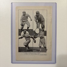 1911 Tris Speaker Boston Red Sox Picture Yerkes/Duffy Lewis/Harry Hooper Antique picture