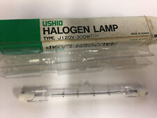 USHIO HALOGEN LAMP TYPE J120V-300W EHM 2PCS picture