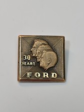 Ford Motor Co. 30 Year Employee Service Award Pin Tie Tack 1/10 10K Gold picture