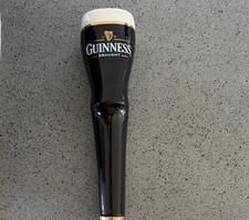 Guinness Beer Tap Handle Knob Topper Bar Top Keg Brewing Draft Vintage Ceramic picture