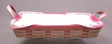 Longaberger Horizon Of Hope 2010 11x15 Hard Protector w/Lid, Liner,  Basket RARE picture