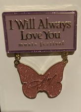 Dolly Parton I Will Always Love You Pink Butterfly Magnet  picture