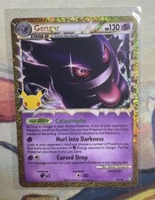 Pokémon TCG Gengar Prime 94/102 30th Anniversary Triumphant Holo Rare English picture