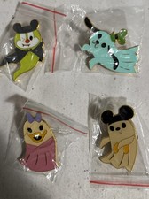 Disney HALLOWEEN GHOST Chibi Cartoon Pins lot of 4 picture