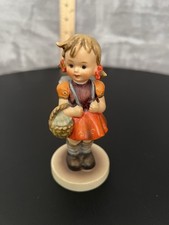 Vintage Goebel Hummel School Girl #81/0 TMK-3 Stylized Bee W Germany picture
