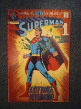 🔑Superman #233 1972 Fine/Fine+ Neal Adams Iconic Cover picture