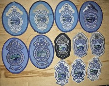 Patch ~ ALASKA AK STATE AIRPORT POLICE OLD RARE VEST/HAT SET/12 DIFFERENT picture