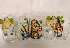 VINTAGE 1977 Star Wars Burger King Glass Chewbacca Burger King Star wars Glasses picture