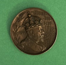 1901 British Bronze Medal King Edward VII picture