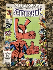 Peter Porker The Spectacular Spider-Ham #12 VF+ 1986 25th Anniversary Cover  picture