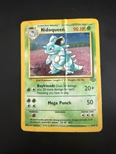Pokémon TCG Nidoqueen 7/64 Jungle Holo Rare Holo English 1999 - Heavy Play picture