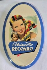 Vtg 1950s Original Chinotto  Recoaro Advertising Wall Plaque Mario Rossi  picture