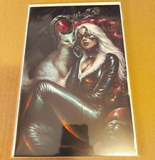 Marvel Black Cat #1 NYCC 2025 Exclusive Lucio Parrillo Virgin Variant LTD 800 picture
