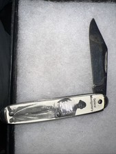 GENERAL MONTGOMERY WW2 COMMEMORATIVE JACK KNIFE NOVELTY LUCITE VINTAGE WWII picture