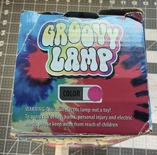 2011 NEW Groovy Lamp 13.5 X 2.25 with Pink color Open Box Tested picture