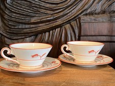 A pair of Otto Prutscher 'Metropolis' art deco/bauhaus tea cups with saucer 1935 picture