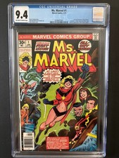 Ms. Marvel #1 CGC 9.4 - First Ms. Marvel picture