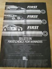 BILSTEIN OFFICIAL DEALER WINNERS FOR 1986 ADVERT APPROX  A4 SIZE FILE Y picture