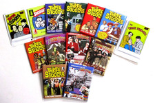 THREE  STOOGES TRADING CARDS LOT 13 SEALED PACKS-59 RE-ISSUE-FTCC 1&2-MOVIES++ picture