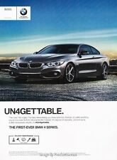 2014 BMW 435i Coupe 300hp - Original Advertisement Print Art Car Ad J625 picture