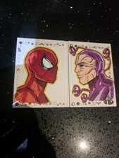 Upper Deck 2021 Marvel spiderman and dr Oct sketch booklet 1/1 picture