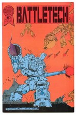 Battletech #4 Blackthorne Publishing 1988 Gemini mailer picture