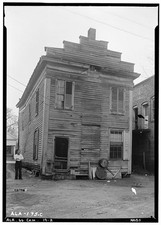 Photo:Camden Alabama 1937 Broad Street Store Rear Elevation HABS picture