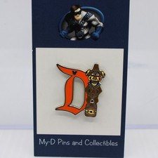 B5 Disney DLR Hidden Classic Gothic D Pin Disneyland Pele Tiki Room picture