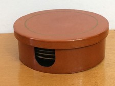 Georges Briard Coaster Set With Case MCM picture