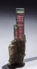 Naturel Top Quality Rare Bicolor Greencap Watermelon Tourmaline Specimen picture