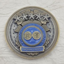 Port Authority N.Y. & N.J Police Superintendent Challenge Coin picture