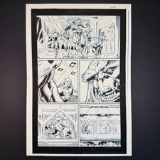 Immortal Hulk 40 1st Doc Sasquatch Original Comic Art Inks Alpha Flight Bennett picture