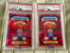 HOLY GRAIL 1/1 PADPARADSCHA Adam Bomb & Blasted Billy Garbage Pail Kids Sapphire picture