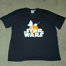 adidas Star Wars Mandalorian and Grogu Graphic Black Men's 2XL T-Shirt Lucasfilm picture