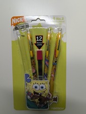SpongeBob SquarePants 3 Mechanical Pencils 2005 Vintage Pentech Open Box picture