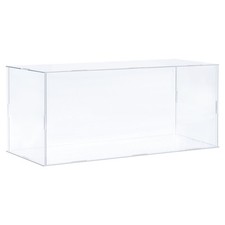 Acrylic Display Case Plastic Box Cube Storage Box Transparent 36x16x15.5cm picture