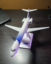 SkyMarks Spirit Airlines MD 80 1:150 Scale Plastic Model Sky Marks picture