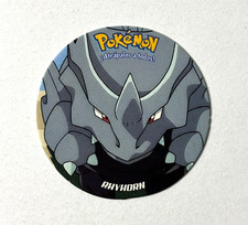 2024 POKEMON TAZO EX #066 RHYHORN Kanto Peru Edition Pogs Flips P111 picture