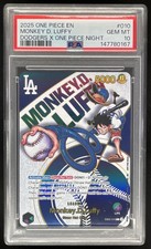2025 One Piece Anime 25th Collection #EB02-010 Monkey D. Luffy Leader PSA 10 picture