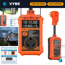 RV Surge Protector 30 Amp, 16000J with Smart Auto Shutoff – Waterproof – LED Lar picture