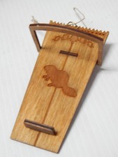 MINIATURE TOY SIZED IROQUOIS EASTERN WOODLANDS INDIAN CRADLEBOARD picture
