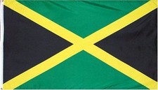 3X5 JAMAICA FLAG JAMAICAN FLAGS COUNTRY NEW BANNER F491 100D picture