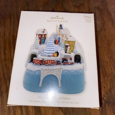 Hallmark Keepsake Home For the Holidays Light Sound Motion Christmas Ornament picture
