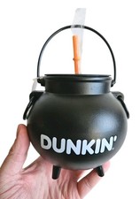 2026 Salem MA Dunkin Donuts Collectible Cauldron (32oz) Cup  Tumbler (In Hand) picture