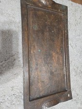 Vintage Navajo handmade copper tray 12x24 picture