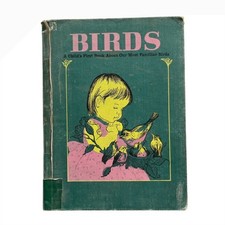 Vintage Golden Press Birds 1958 Hardcover Children's Book Eloise Wilkin picture